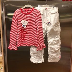 NWT MimPi Red and White Set